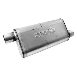 DynoMax® - Ultra Flo™ Welded Stainless Steel Oval Gray Exhaust Muffler