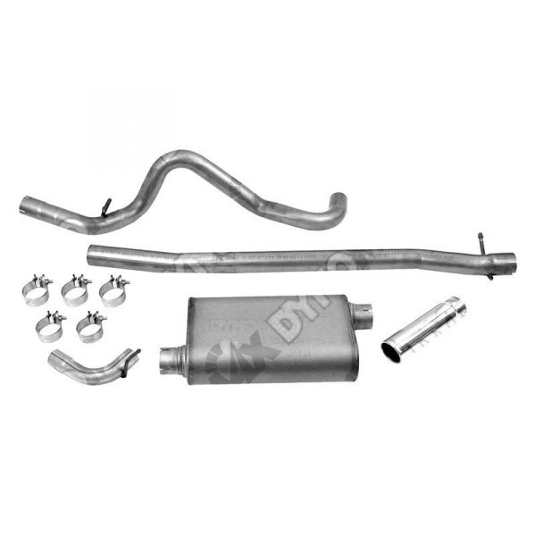 DynoMax® - Ultra Flo™ Stainless Steel Cat-Back Exhaust System, Jeep Wrangler