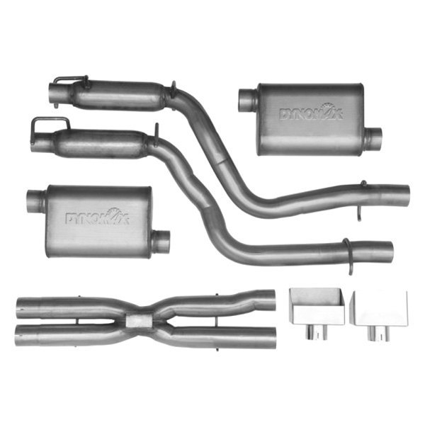 DynoMax® - Ultra Flo™ Stainless Steel Cat-Back Exhaust System, Dodge Challenger