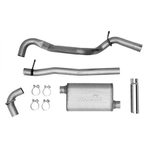 DynoMax® - Ultra Flo™ Stainless Steel Cat-Back Exhaust System, Jeep Wrangler