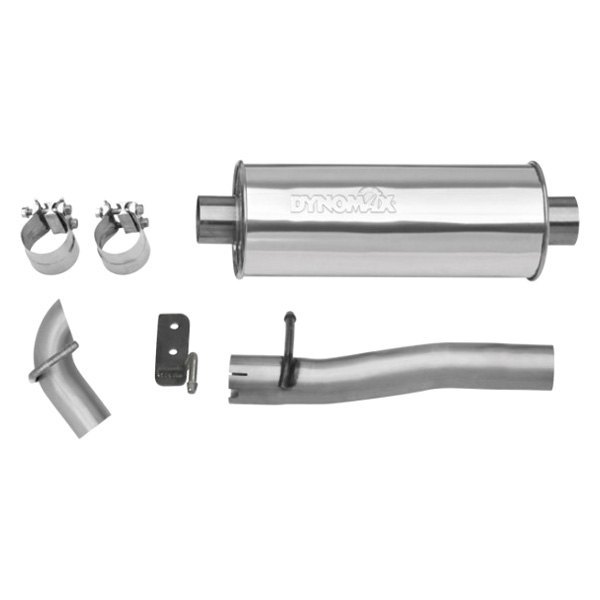 DynoMax® - Ultra Flo™ Stainless Steel Off-Road Evolution Cat-Back Exhaust System, Jeep Wrangler