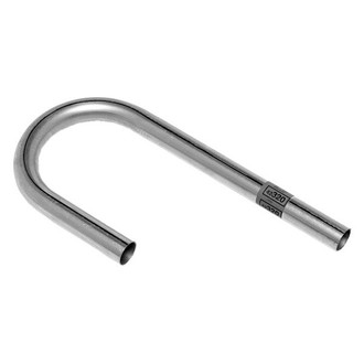 DynoMax® - Aluminized Steel 180 Degree J-Bend Pipe (1.5" Inlet, 1.5" Outlet, 19" Length, 4" Bend Radius)