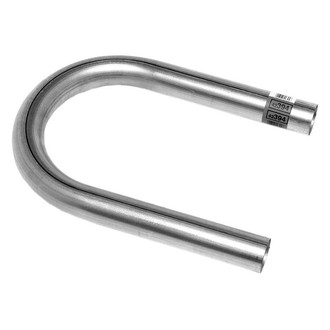 DynoMax® - Aluminized Steel 180 Degree U-Bend Pipe (2.25" Outlet, 2.25" Diameter, 18" Length, 6" Bend Radius)