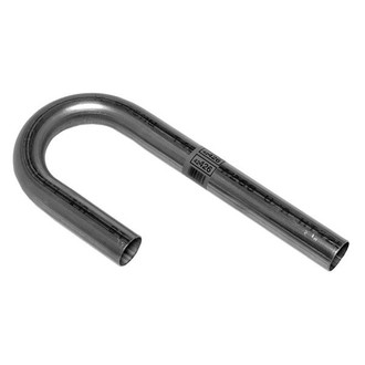 DynoMax® - Stainless Steel 180 Degree J-Bend Pipe (2" Inlet, 2" Outlet, 18" Length, 3.5" Bend Radius)