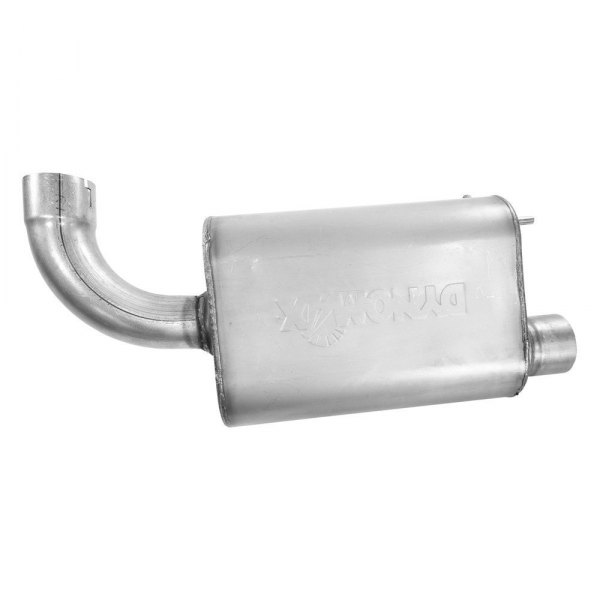 DynoMax® Ford Mustang 5.0L 2015 Stainless Steel Oval Gray Exhaust Muffler