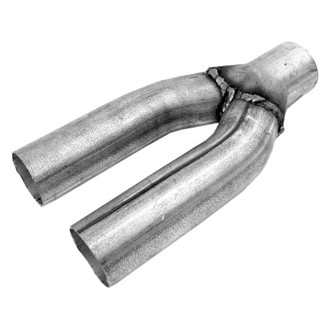 DynoMax® 88032 - Aluminized Steel Y-Pipe (2.5" Inlet, 2.25" Outlet, 12" Length)