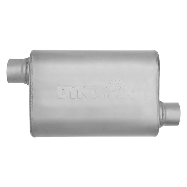 DynoMax® - Ultra Flo™ Welded Stainless Steel Oval Gray Exhaust Muffler