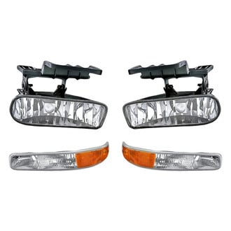 Eagle Eyes® - 4-Piece Kit (Driver and Passenger Side Fog Lights, Driver and Passenger Turn Signal/Parking Lights) (Standard Line)