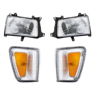 Eagle Eyes® - 4-Piece Kit (Driver and Passenger Side Headlights, Driver and Passenger Side Turn Signal/Corner Lights) (Standard Line)