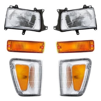 Eagle Eyes® - 6-Piece Kit (Driver and Passenger Side Headlights, Driver and Passenger Side Turn Signal/Corner Lights, Driver and Passenger Side Turn Signal/Parking Lights) (Standard Line)
