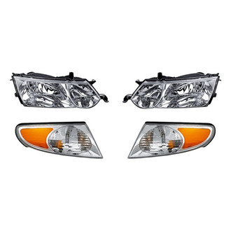 Eagle Eyes® - 4-Piece Kit (Driver and Passenger Side Headlights, Driver and Passenger Side Turn Signal/Corner Lights) (Standard Line)