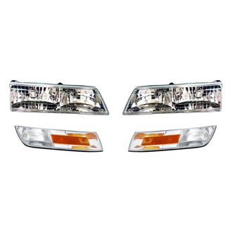 Eagle Eyes® - 4-Piece Kit (Driver and Passenger Side Headlights, Driver and Passenger Side Turn Signal/Corner Lights) (Standard Line)