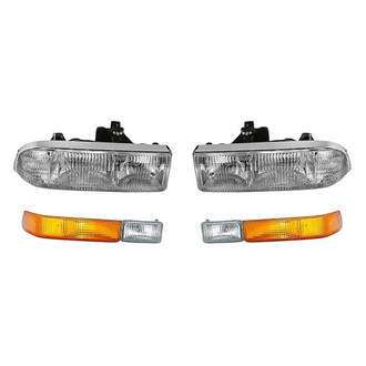 Eagle Eyes® - 4-Piece Kit (Driver and Passenger Side Headlights, Driver and Passenger Side Turn Signal/Parking Lights) (Standard Line)