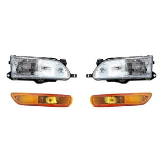 Eagle Eyes® - 4-Piece Kit (Driver and Passenger Side Headlights, Driver and Passenger Side Turn Signal/Parking Lights) (Standard Line)