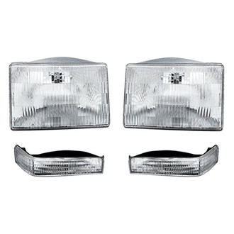 Eagle Eyes® - 4-Piece Kit (Driver and Passenger Side Headlights, Driver and Passenger Side Turn Signal/Parking Lights) (Standard Line)