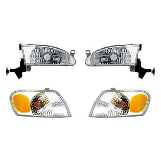 Eagle Eyes® - 4-Piece Kit (Driver and Passenger Side Headlights, Driver and Passenger Side Turn Signal/Corner Lights) (Standard Line)