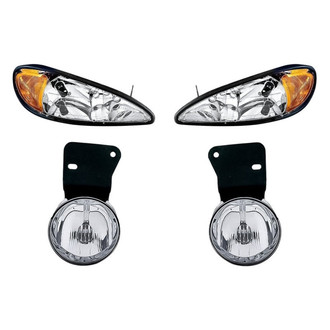Eagle Eyes® - 4-Piece Kit (Driver and Passenger Side Headlights, Driver and Passenger Side Fog Lights) (Standard Line)
