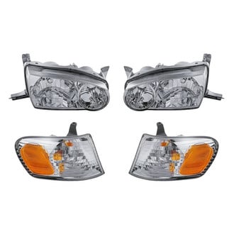 Eagle Eyes® - 4-Piece Kit (Driver and Passenger Side Headlights, Driver and Passenger Side Turn Signal/Corner Lights) (Standard Line)