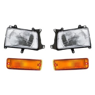 Eagle Eyes® - 4-Piece Kit (Driver and Passenger Side Headlights, Driver and Passenger Side Turn Signal/Parking Lights) (Standard Line)