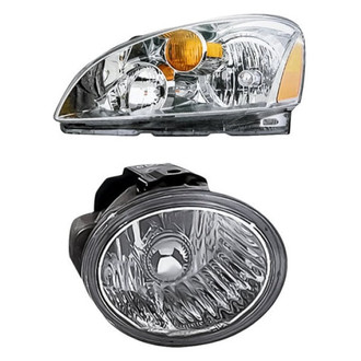Eagle Eyes® - 2-Piece Kit (Driver Side Headlight, Driver Side Fog Light) (Standard Line)