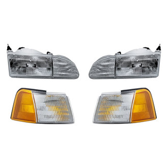 Eagle Eyes® - 4-Piece Kit (Driver and Passenger Side Headlights, Driver and Passenger Side Turn Signal/Corner Lights) (Standard Line)