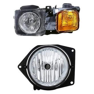 Eagle Eyes® - 2-Piece Kit (Driver Side Headlight, Driver Side Fog Light) (Standard Line)
