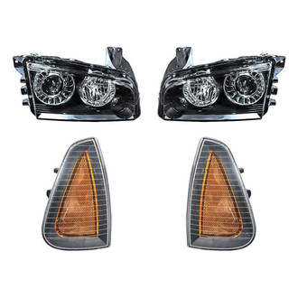 Eagle Eyes® - 4-Piece Kit (Driver and Passenger Side Headlights, Driver and Passenger Side Turn Signal/Corner Lights) (Standard Line)