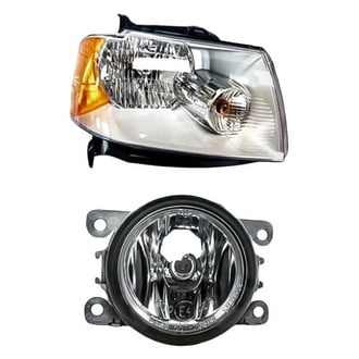 Eagle Eyes® - 2-Piece Kit (Passenger Side Headlight, Passenger Side Fog Light) (Standard Line)