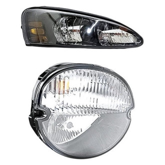 Eagle Eyes® - 2-Piece Kit (Passenger Side Headlight, Passenger Side Fog Light) (Standard Line)