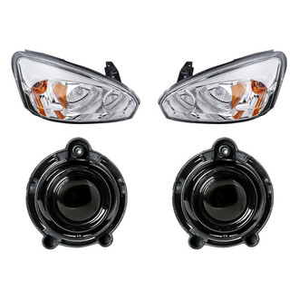 Eagle Eyes® - 4-Piece Kit (Driver and Passenger Side Headlights, Driver and Passenger Side Fog Lights) (Standard Line)