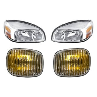 Eagle Eyes® - 4-Piece Kit (Driver and Passenger Side Headlights, Driver and Passenger Side DRL) (Standard Line)