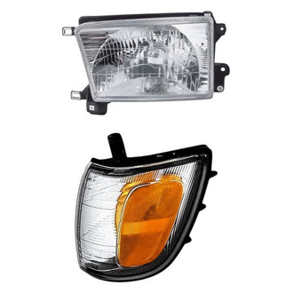 Eagle Eyes® - 2-Piece Kit (Driver Side Headlight, Driver Side Turn Signal/Corner Light) (Standard Line)