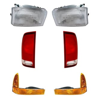 Eagle Eyes® - 6-Piece Kit (Driver and Passenger Side Headlights, Driver and Passenger Side Tail Lights, Driver and Passenger Side Turn Signal/Parking Lights) (Standard Line)