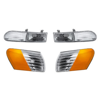 Eagle Eyes® - 4-Piece Kit (Driver and Passenger Side Headlights, Driver and Passenger Side Turn Signal/Corner Lights) (Standard Line)