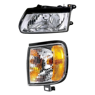 Eagle Eyes® - 2-Piece Kit (Driver Side Headlight, Driver Side Turn Signal/Corner Light) (Standard Line)