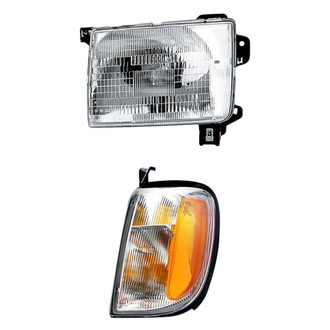 Eagle Eyes® - 2-Piece Kit (Driver Side Headlight, Driver Side Turn Signal/Corner Light) (Standard Line)