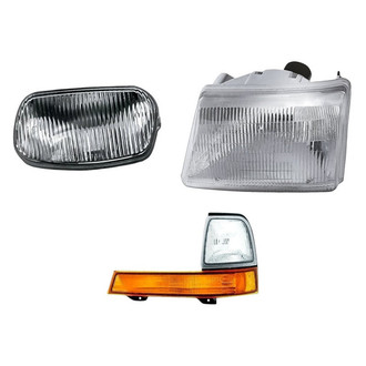 Eagle Eyes® - 3-Piece Kit (Driver Side Headlight, Driver Side Fog Light, Driver Side Turn Signal/Parking Light) (Standard Line)