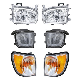 Eagle Eyes® - 6-Piece Kit (Driver and Passenger Side Headlights, Driver and Passenger Side Fog Lights, Driver and Passenger Side Turn Signal/Corner Lights) (Standard Line)