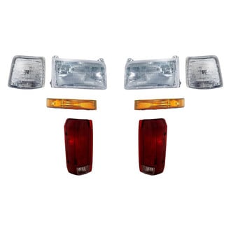 Eagle Eyes® - 8-Piece Kit (Driver and Passenger Side Headlights, Driver and Passenger Side Tail Lights, Driver and Passenger Side Turn Signal/Corner Lights, Driver and Passenger Side Turn Signal/Parking Lights ) (Standard Line)