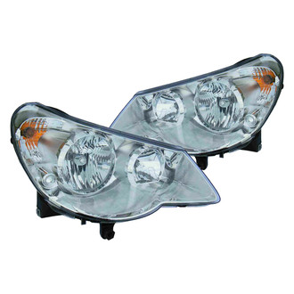 Eagle Eyes® - Driver and Passenger Side Replacement Headlights (Standard Line)