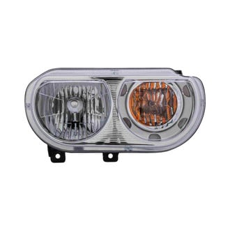 Eagle Eyes® - Passenger Side Replacement Headlight Lens and Housing (CAPA Certified)