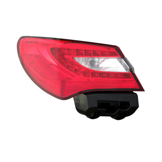 Eagle Eyes® - Driver Side Replacement Tail Light Lens and Housing (Standard Line)