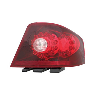 Eagle Eyes® - Passenger Side Replacement Tail Light Lens and Housing (Standard Line)