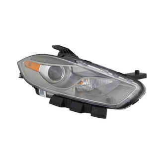 Eagle Eyes® - Passenger Side Replacement Headlight Lens and Housing (Standard Line)