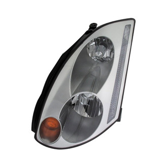 Eagle Eyes® - Driver Side Replacement Headlight Lens and Housing (Standard Line)