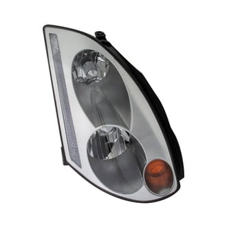 Eagle Eyes® - Passenger Side Replacement Headlight Lens and Housing (Standard Line)