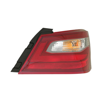 Eagle Eyes® - Passenger Side Outer Replacement Tail Light (CAPA Certified)