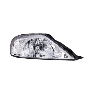 Eagle Eyes® - Passenger Side Replacement Headlight Lens and Housing (Standard Line)