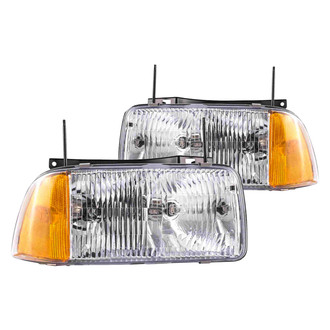 Eagle Eyes® - Driver and Passenger Side Replacement Headlights (Standard Line)