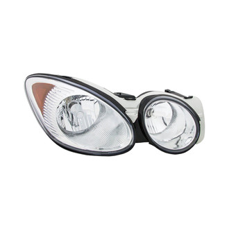 Eagle Eyes® - Passenger Side Replacement Headlight Lens and Housing (Standard Line)